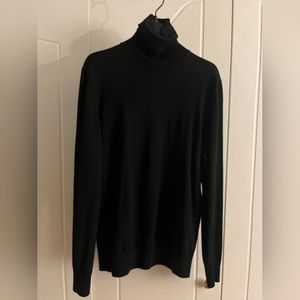 Moncler Black Wool Turtleneck Small